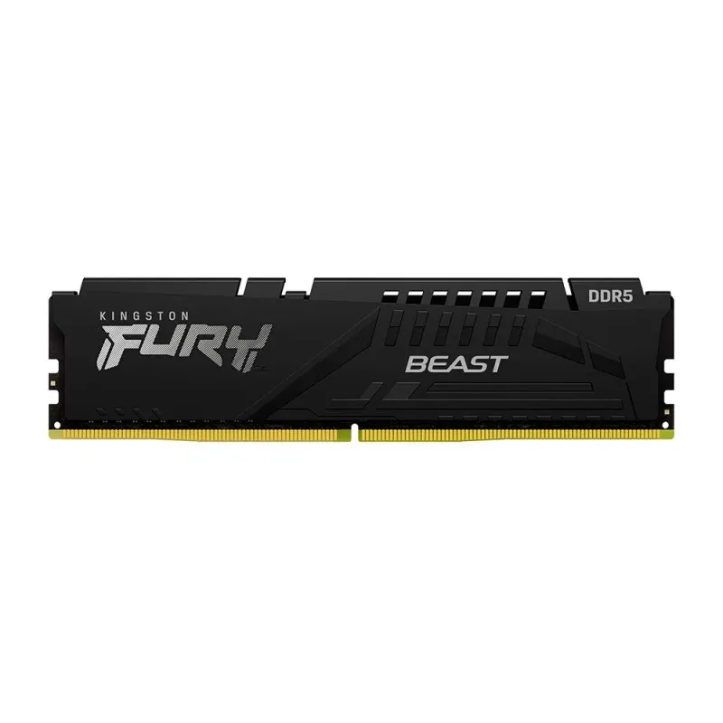 Memória RAM Kingston Fury Beast Expo, 32GB, 6000MT/s, DDR5, DIMM, CL30, Preto - KF560C30BBE-32