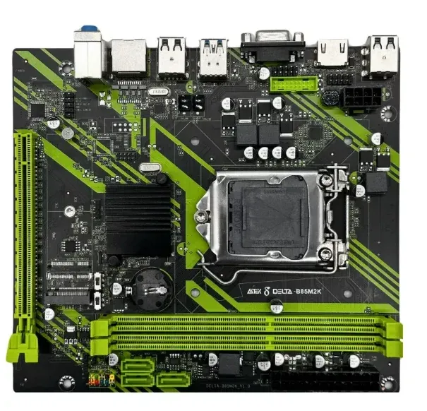 Placa Mãe Intel B85 LGA  1150 Ddr3 | Suporte SSD M.2 | PC Gamer / Upgrade
